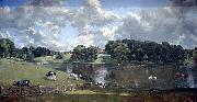 John Constable Wivenhoe Park, Essex, Wohnsitz des Major-Generals Rebow oil on canvas